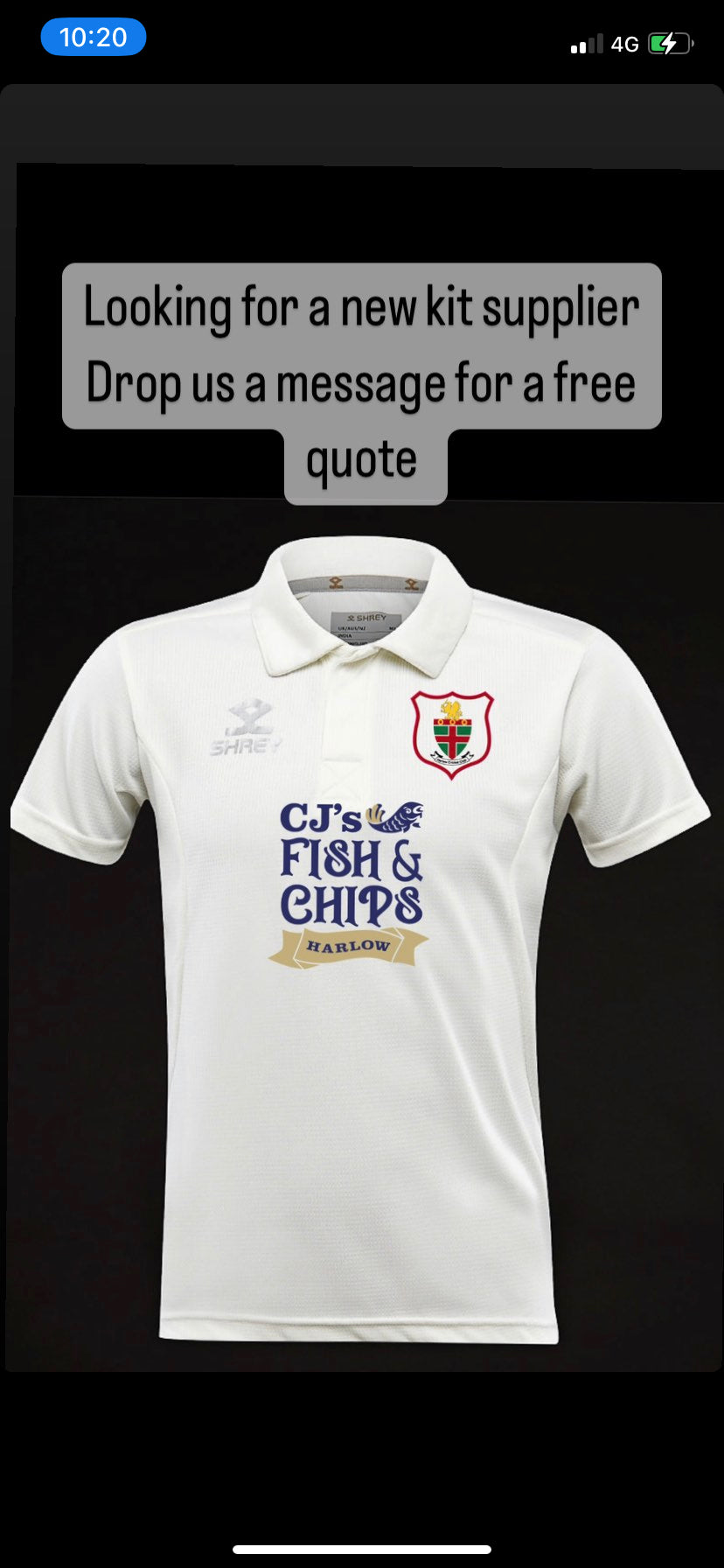 New Kit Enquiry’s