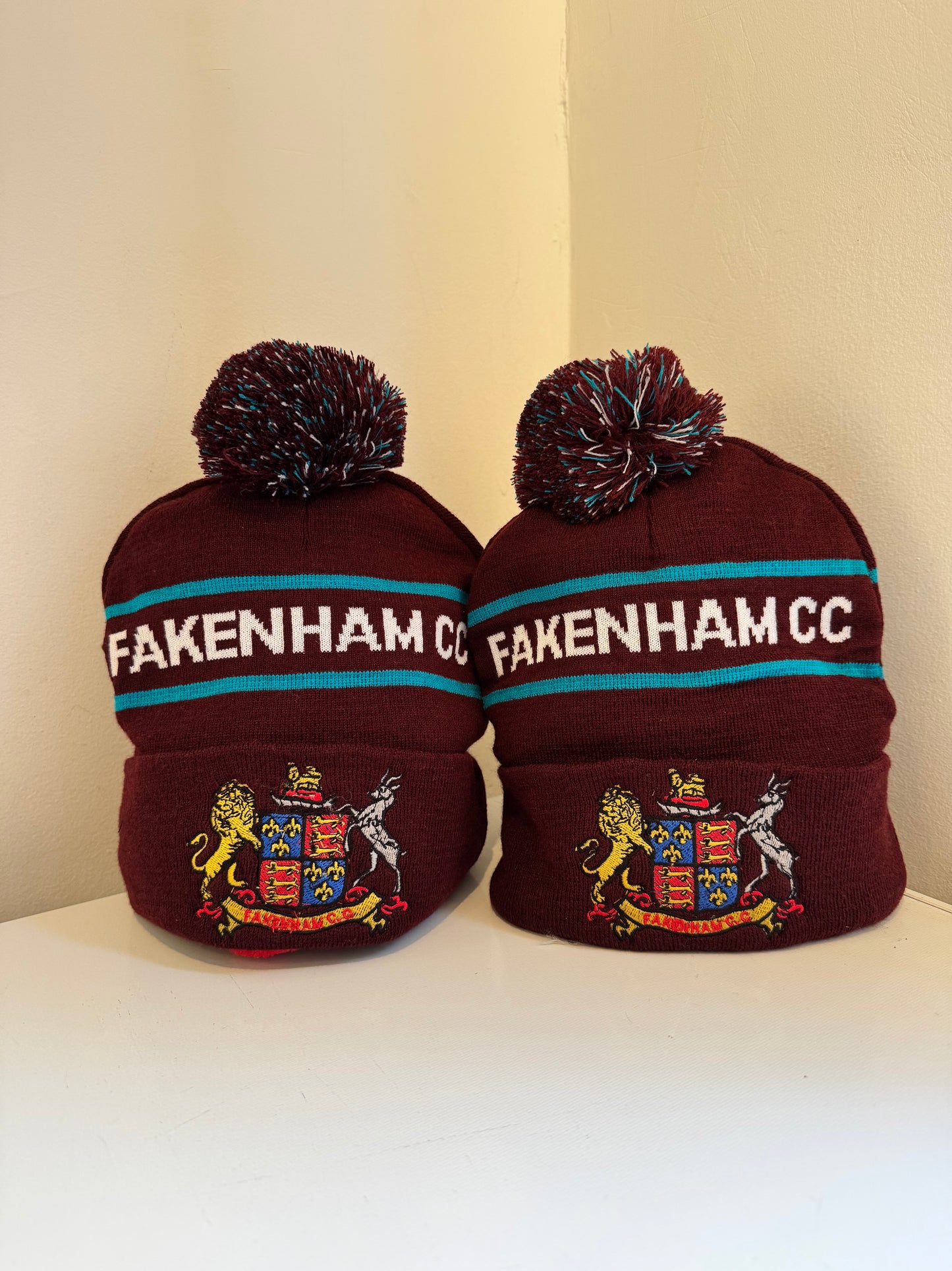 Fakenham CC Bobble hat